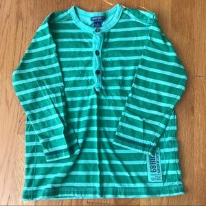 Naartjie striped top 4T